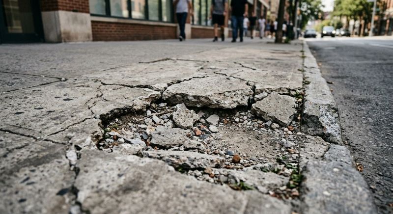 Concrete Pathway Repair in Des Moines, IA